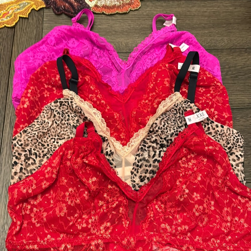 Victoria Secret unlined Bralettes